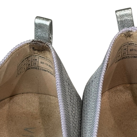 Vionic Uptown Skimmer Knit Shoes Womens 8.5 Gray Breathable Casual Comfort Flats - Picture 8 of 11